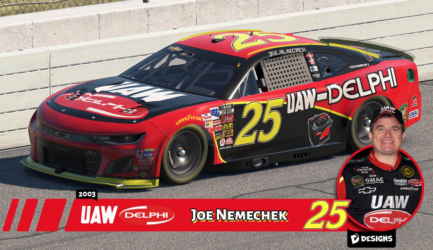 Preview of Joe Nemechek #25 - UAW-Delphi by Dunavan D.