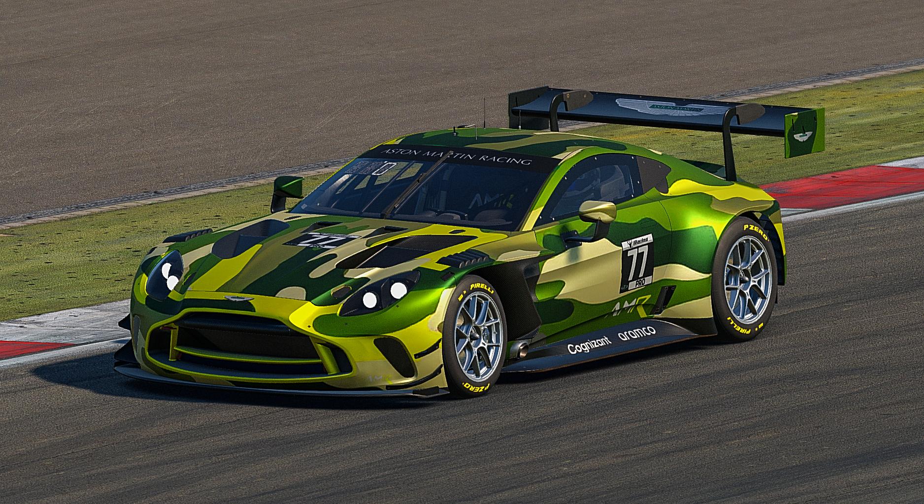 Preview of Aston Martin Vantage EVO GT3 camouflage by Mike Riedner