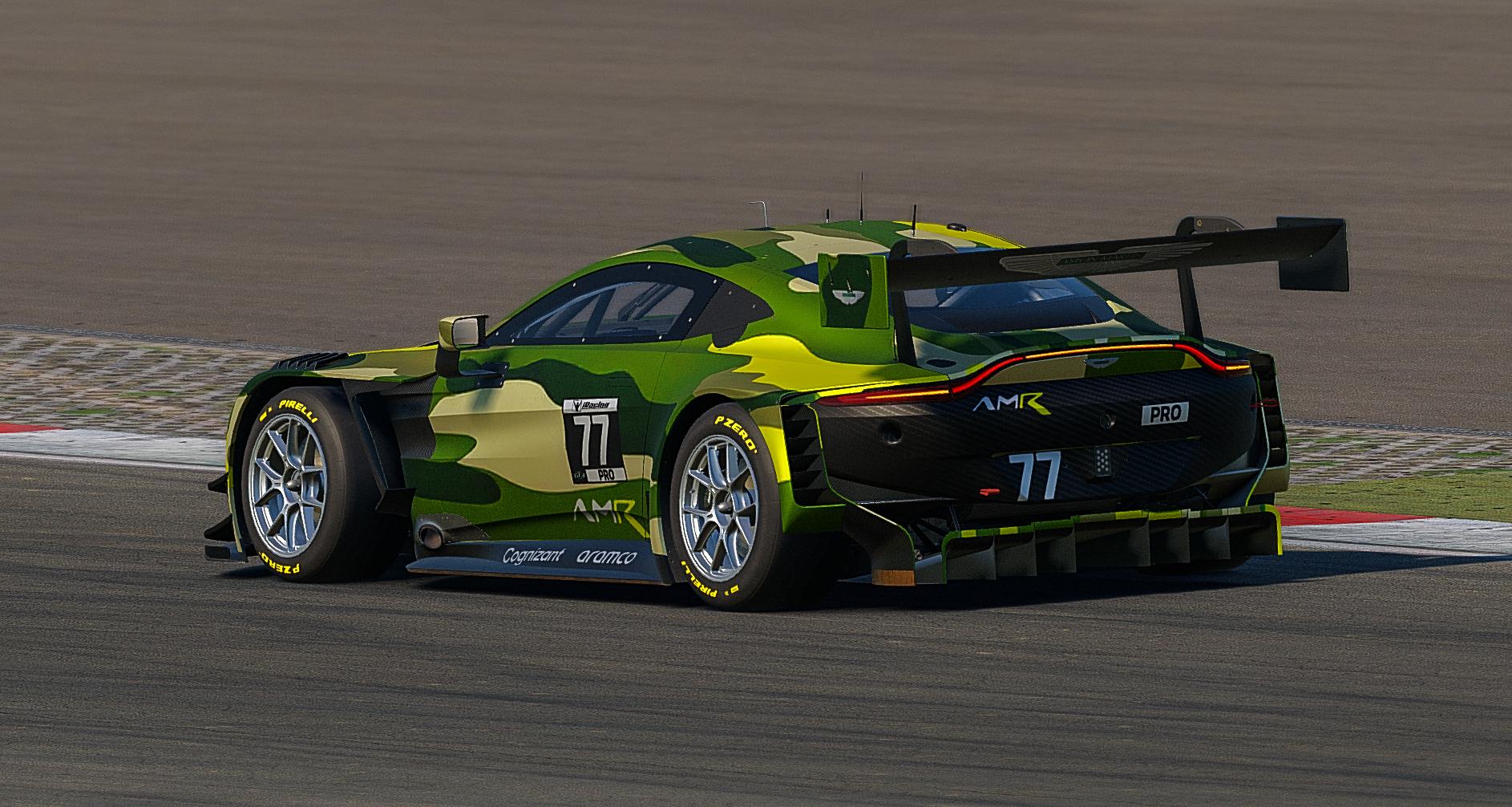 Preview of Aston Martin Vantage EVO GT3 camouflage by Mike Riedner