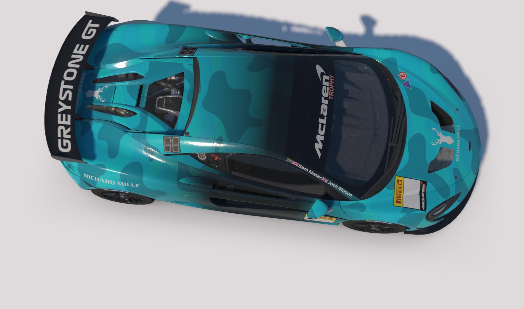Preview of Greystone GT McLaren Trophy Europe Car #43 by Keith Archer