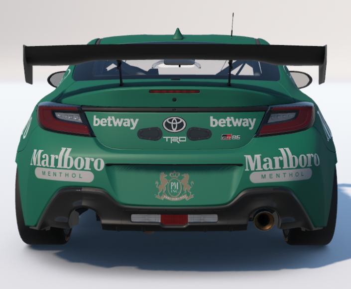 Preview of Marlboro Menthol Cigarettes Toyota GR86 by Ronald Lawson2