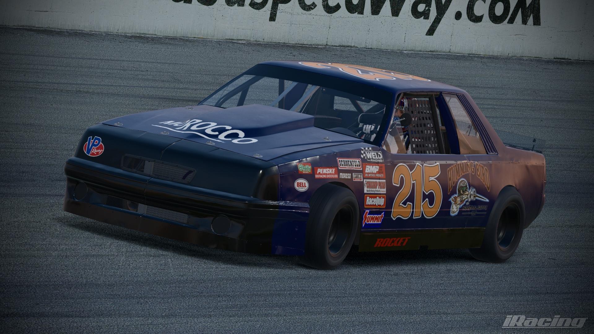 Preview of Luke Winning 2025 Crown Vic (Custom Number Mini Stock) by Chase Hummel