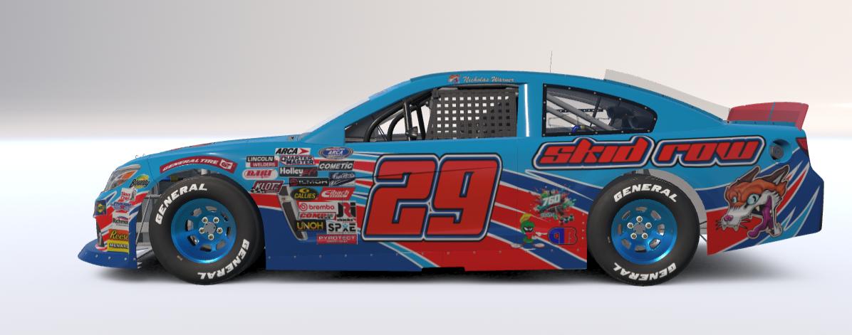 Preview of WARNER SKID ROW CHEVY ARCA WWSS LEAGUE by Heath Jobe