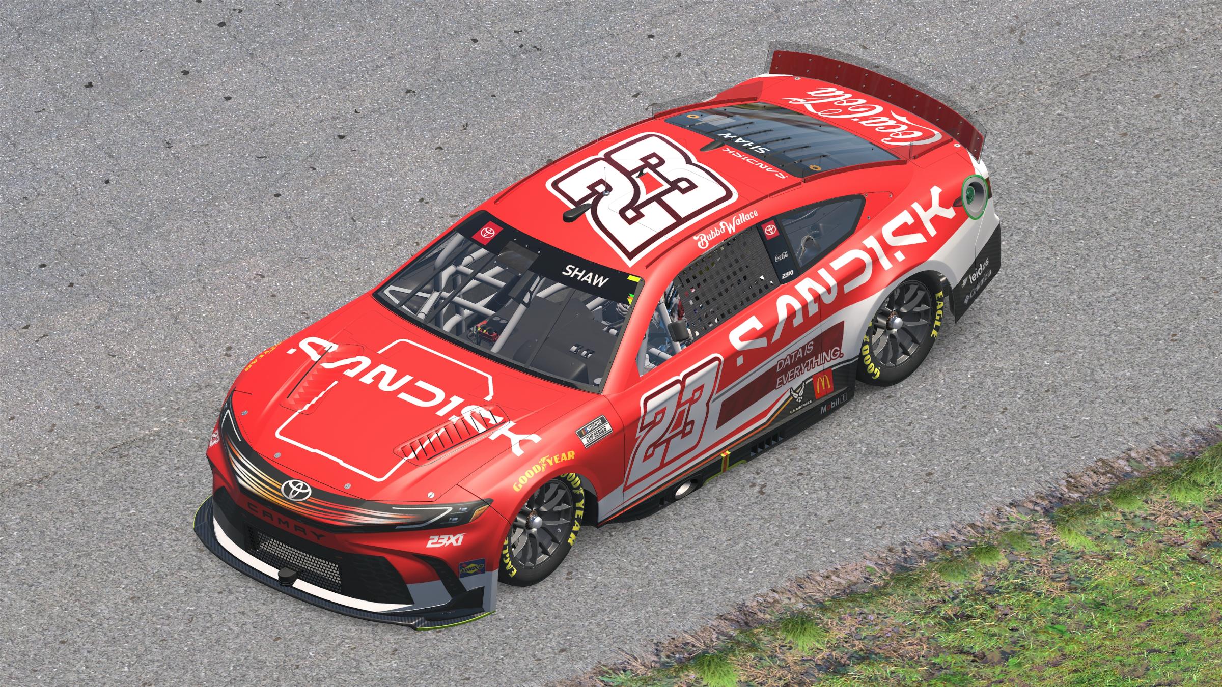 Preview of Bubba Wallace Sandisk Custom # by Tyler Shaw3