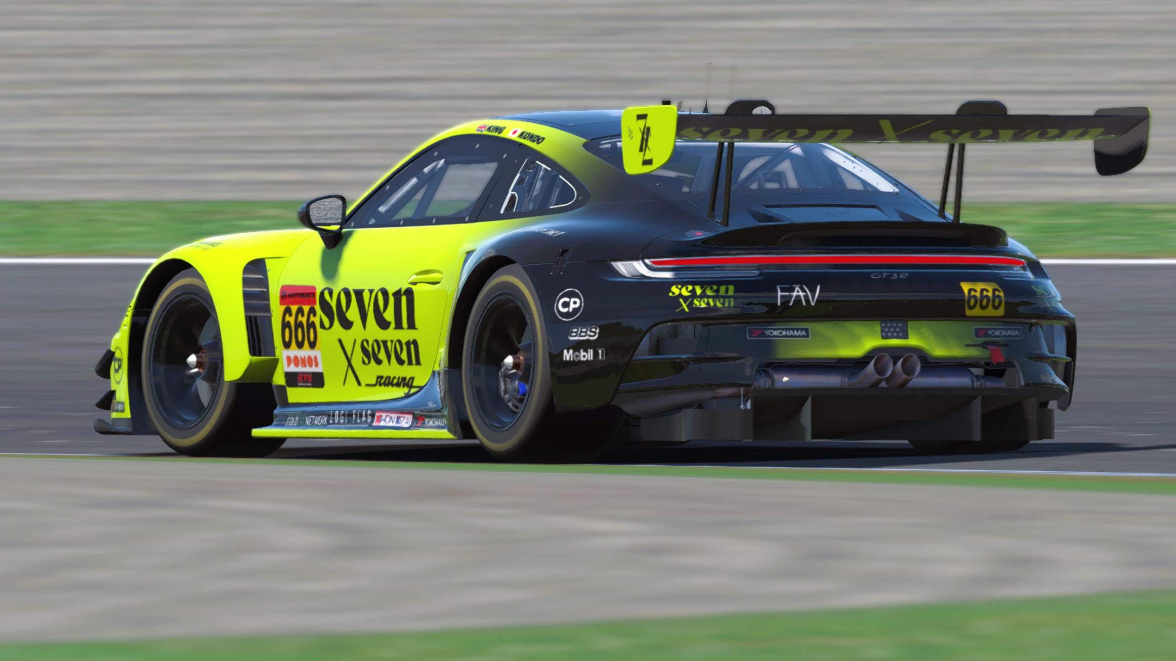 Preview of seven x seven Porsche GT3R 2025 by Takeshi Ito