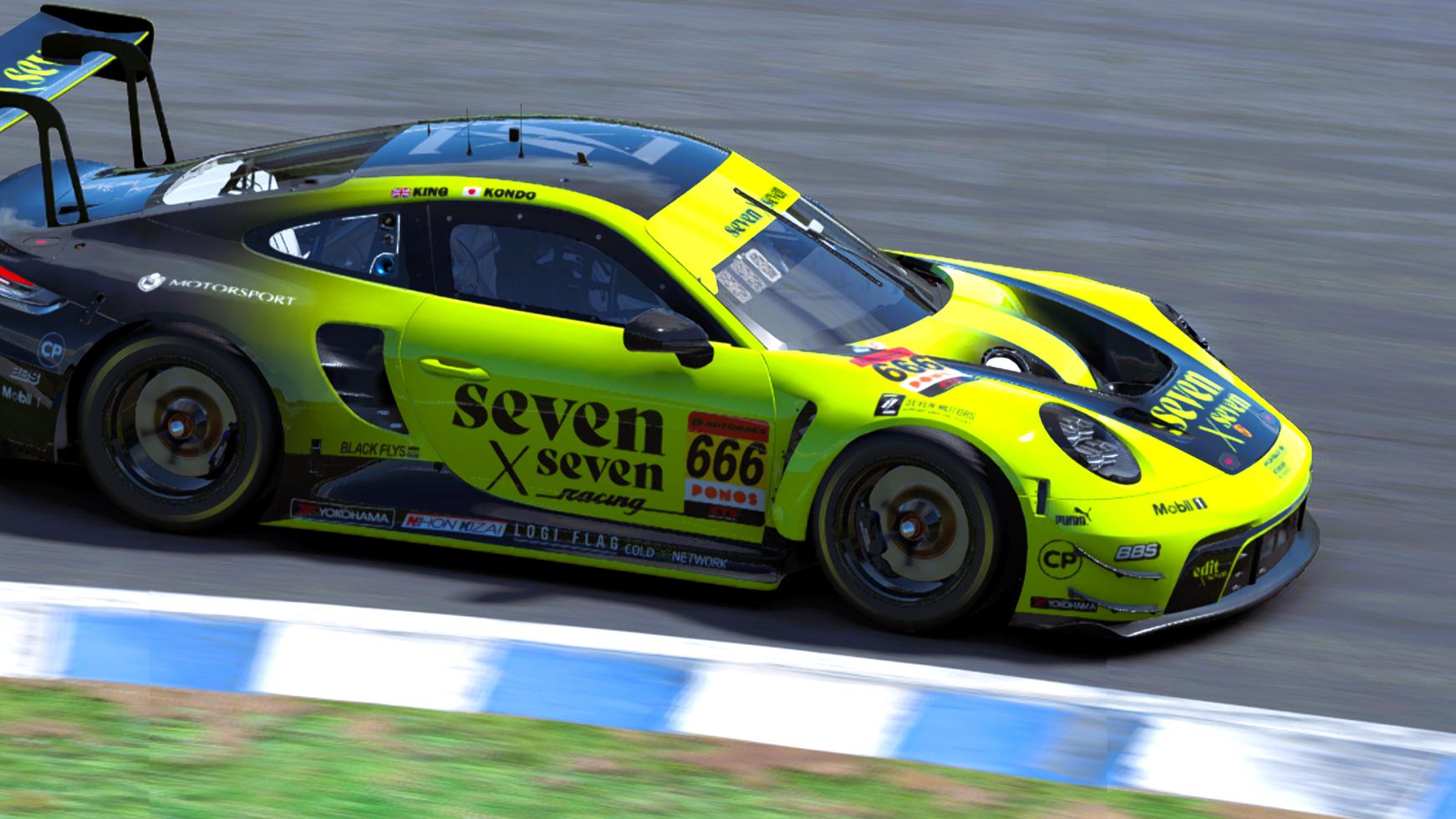 Preview of seven x seven Porsche GT3R 2025 by Takeshi Ito