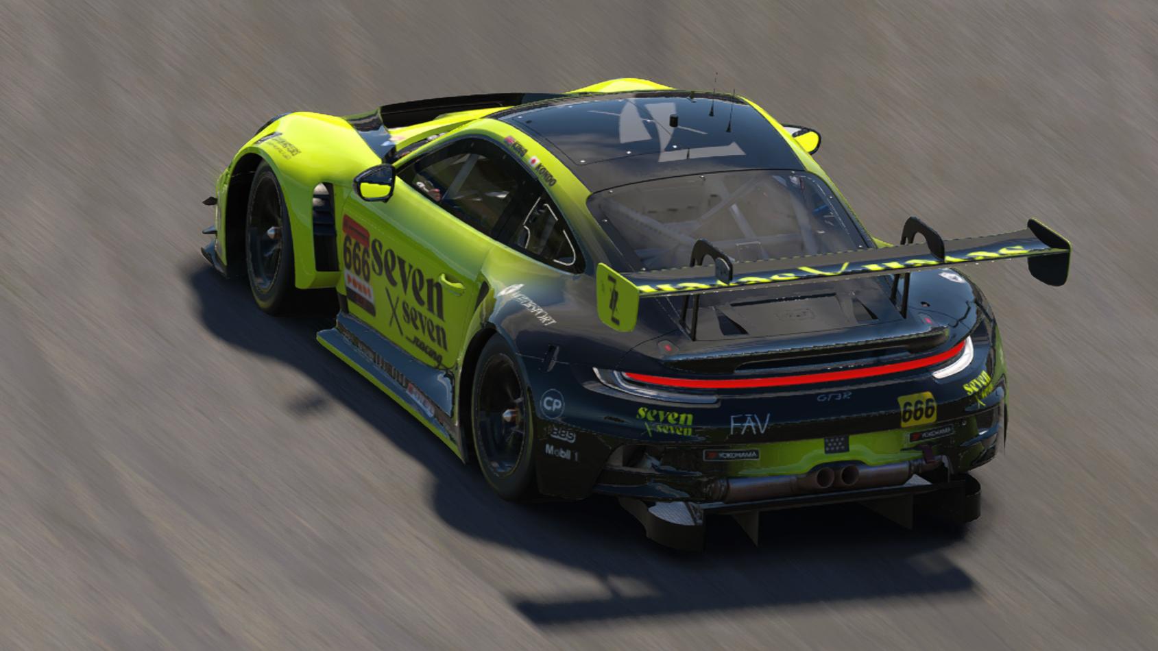 Preview of seven x seven Porsche GT3R 2025 by Takeshi Ito