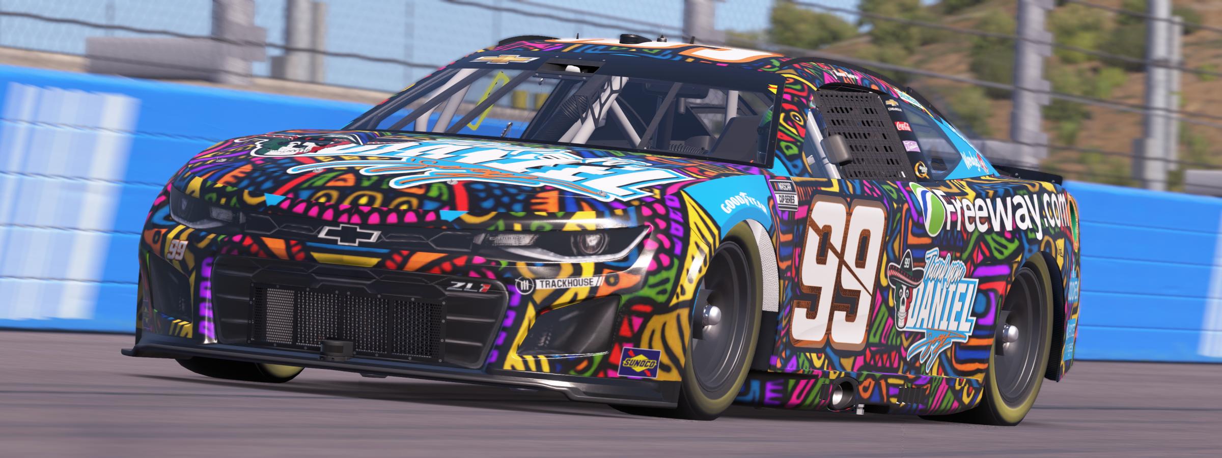 Preview of Daniel Suárez Trackhouse Racing Freeway Thank You Daniel by Mick J.