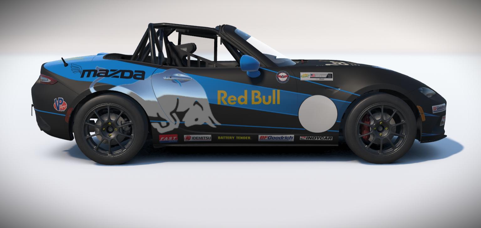 Preview of Global Mazda MX-5 Cup Red Bull Blue by Hallam Cott