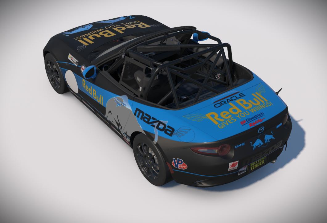 Preview of Global Mazda MX-5 Cup Red Bull Blue by Hallam Cott