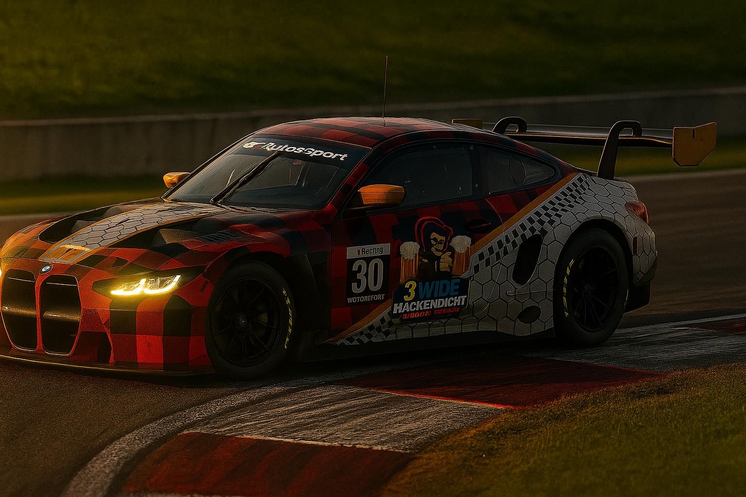 Preview of 3Wide Hackedicht Motorsport – Team Livery | BMW M4 GT3 by Remi May