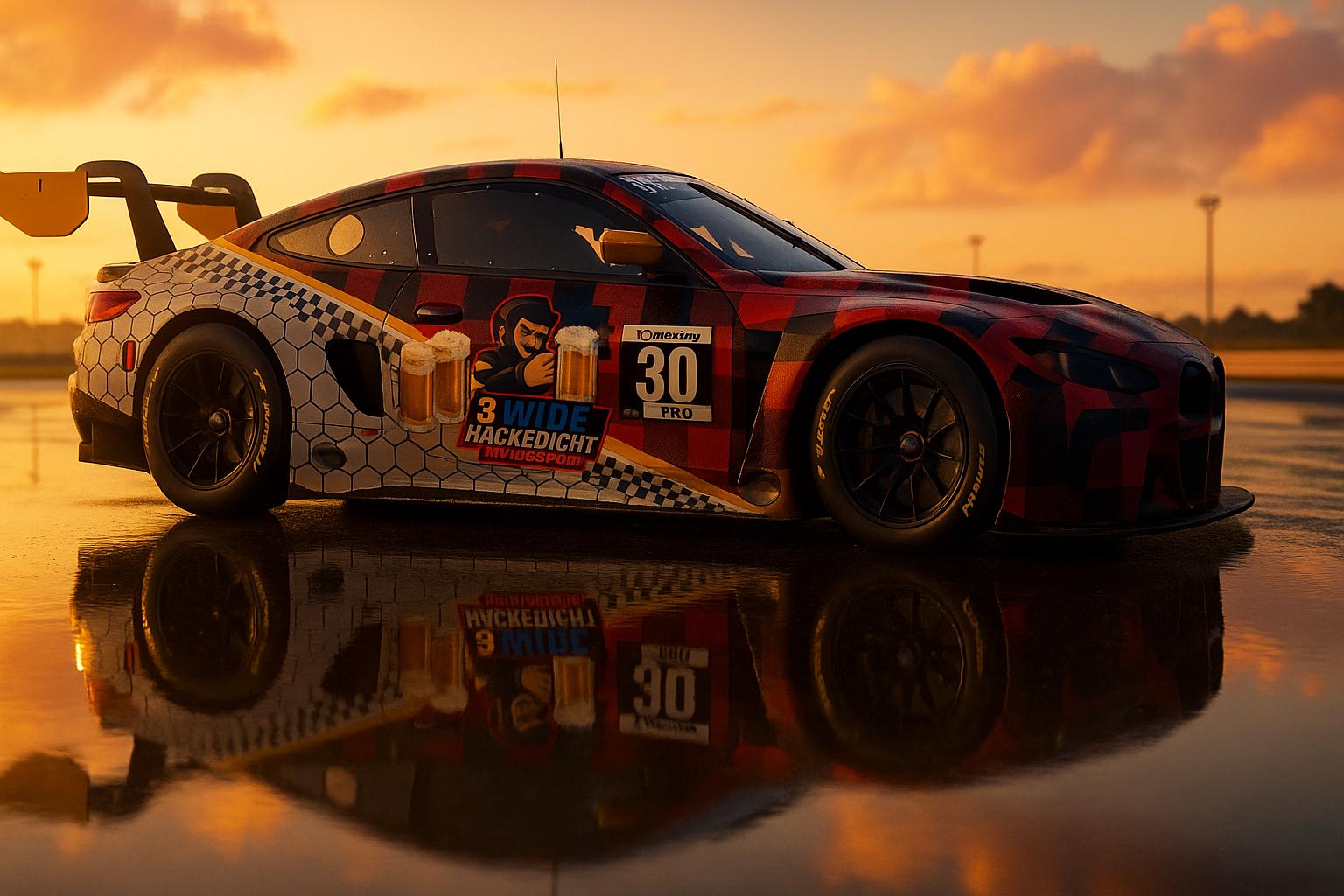 Preview of 3Wide Hackedicht Motorsport – Team Livery | BMW M4 GT3 by Remi May