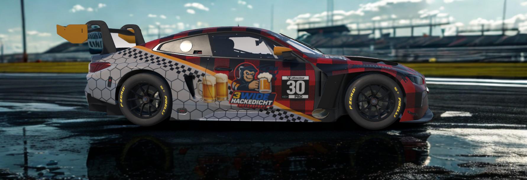 Preview of 3Wide Hackedicht Motorsport – Team Livery | BMW M4 GT3 by Remi May