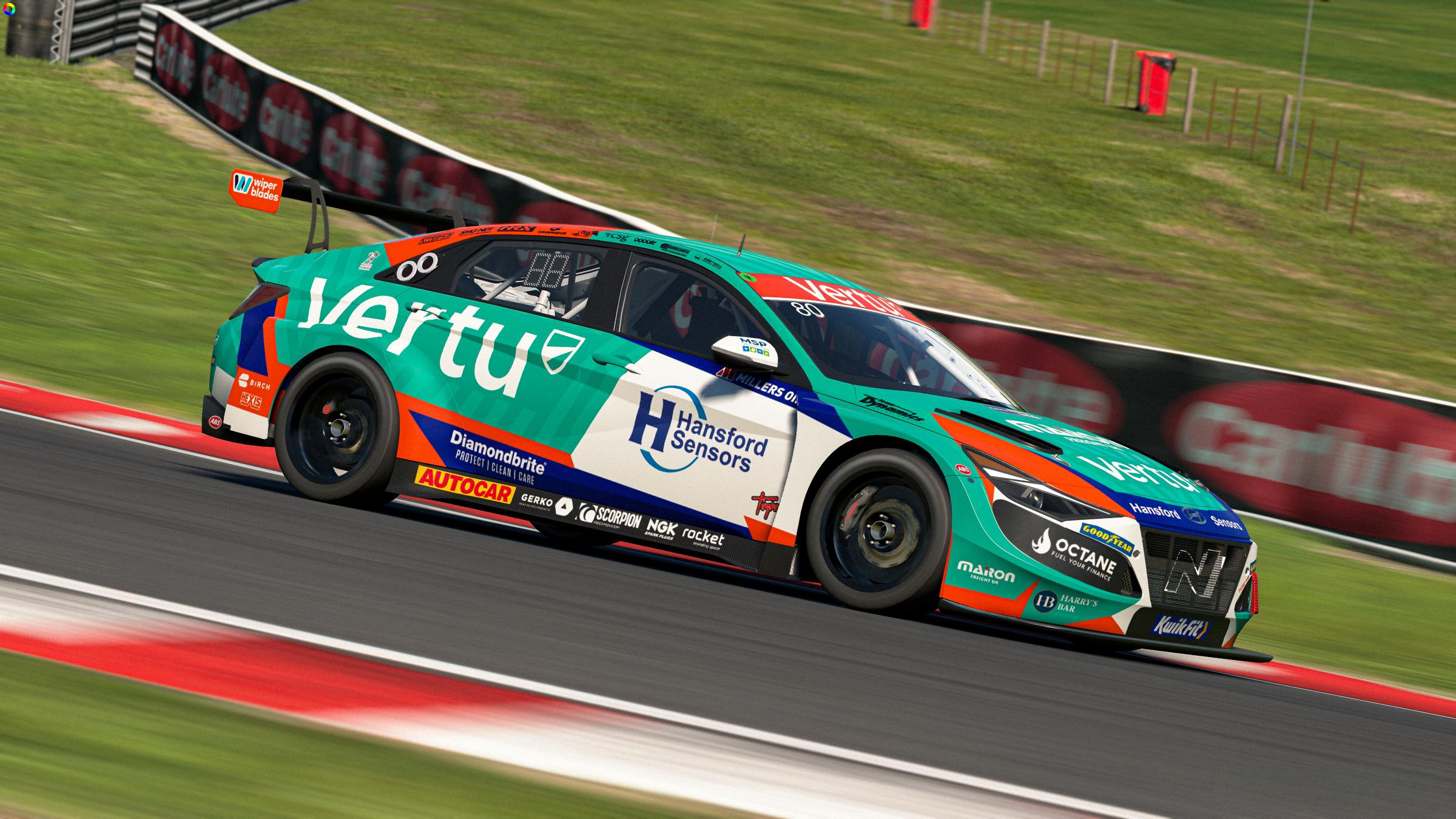 Preview of Tom Ingram #80 - Team VERTU - BTCC 2025 by Craig Salter