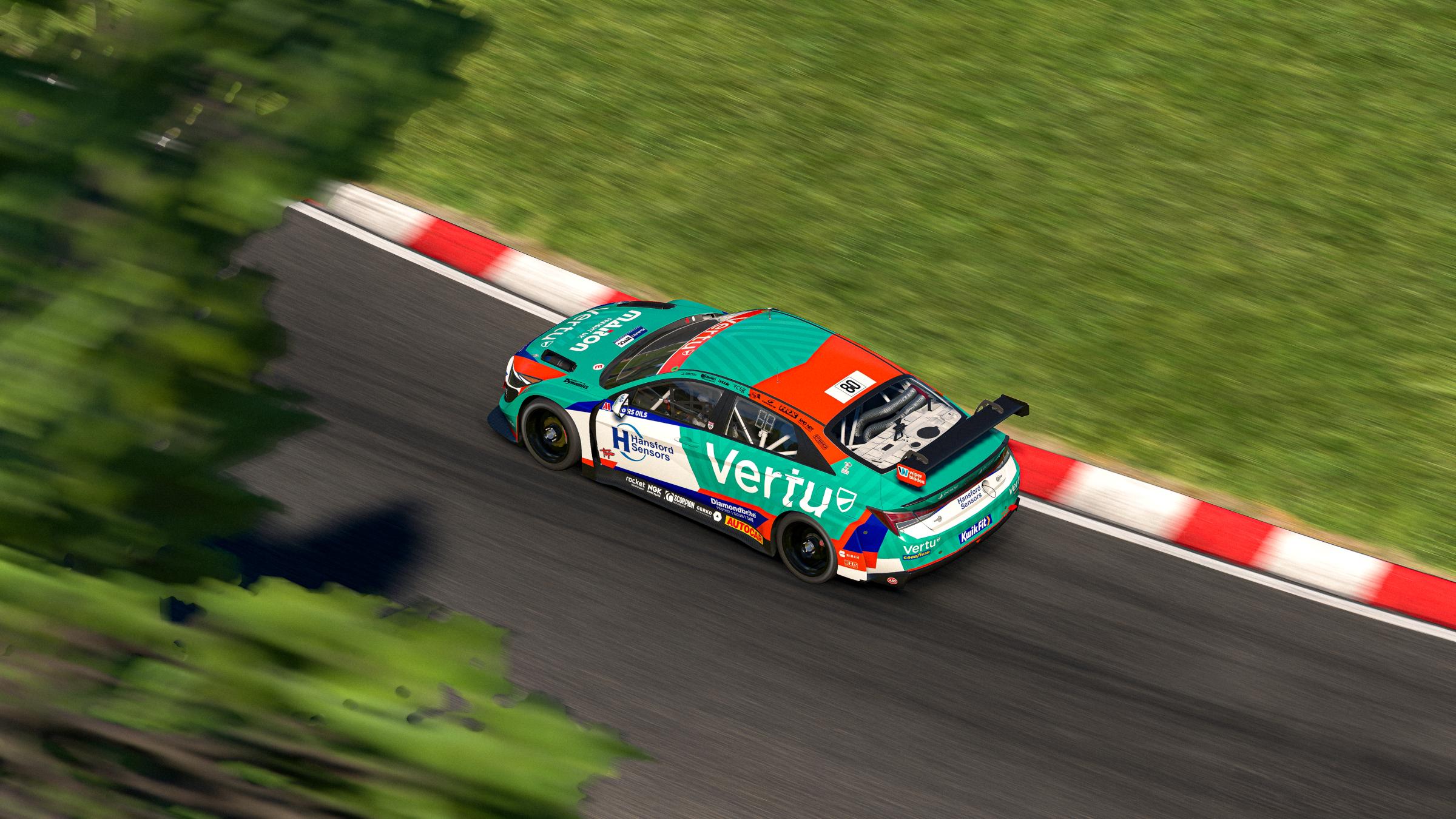 Preview of Tom Ingram #80 - Team VERTU - BTCC 2025 by Craig Salter