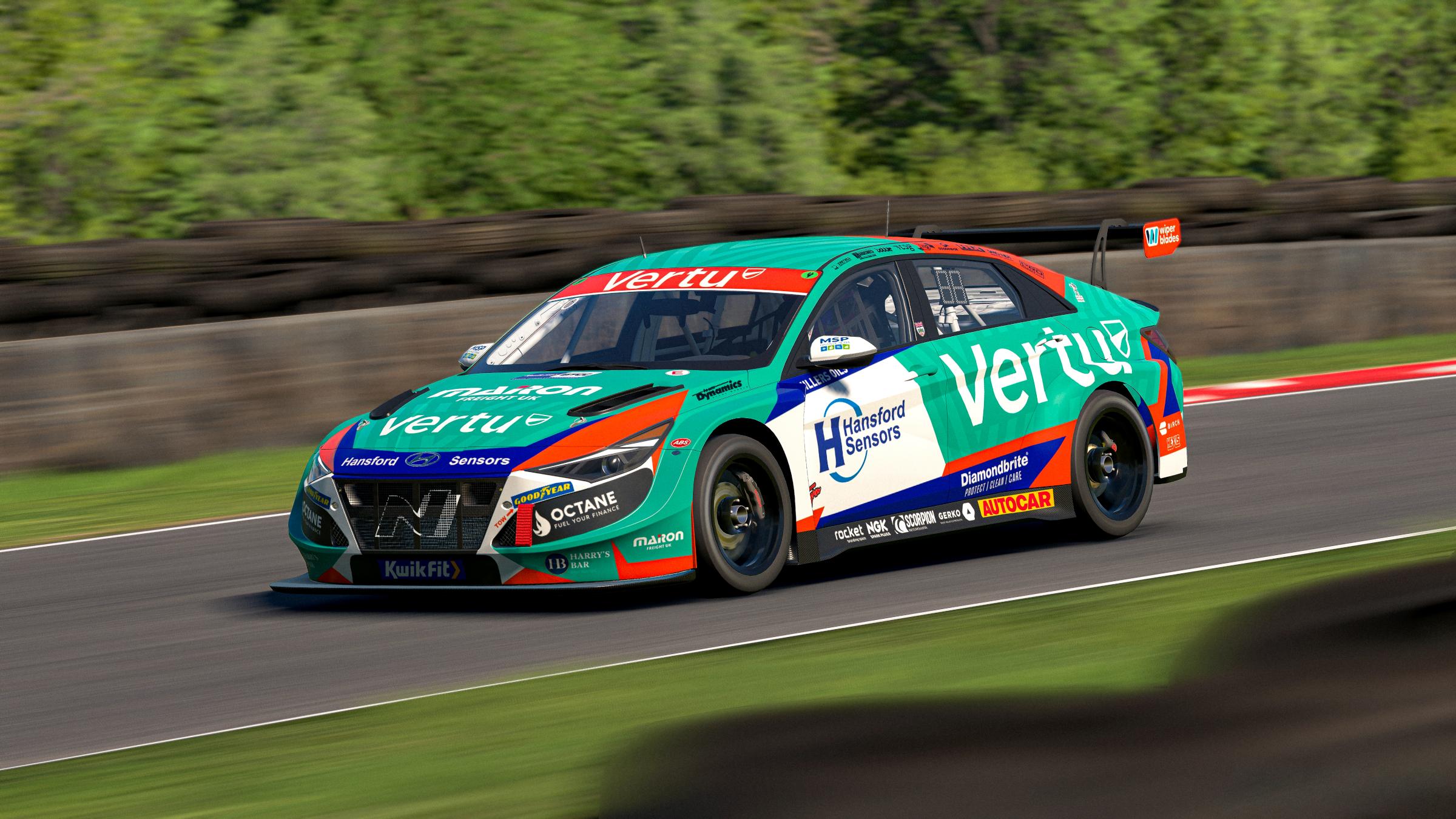 Preview of Tom Ingram #80 - Team VERTU - BTCC 2025 by Craig Salter