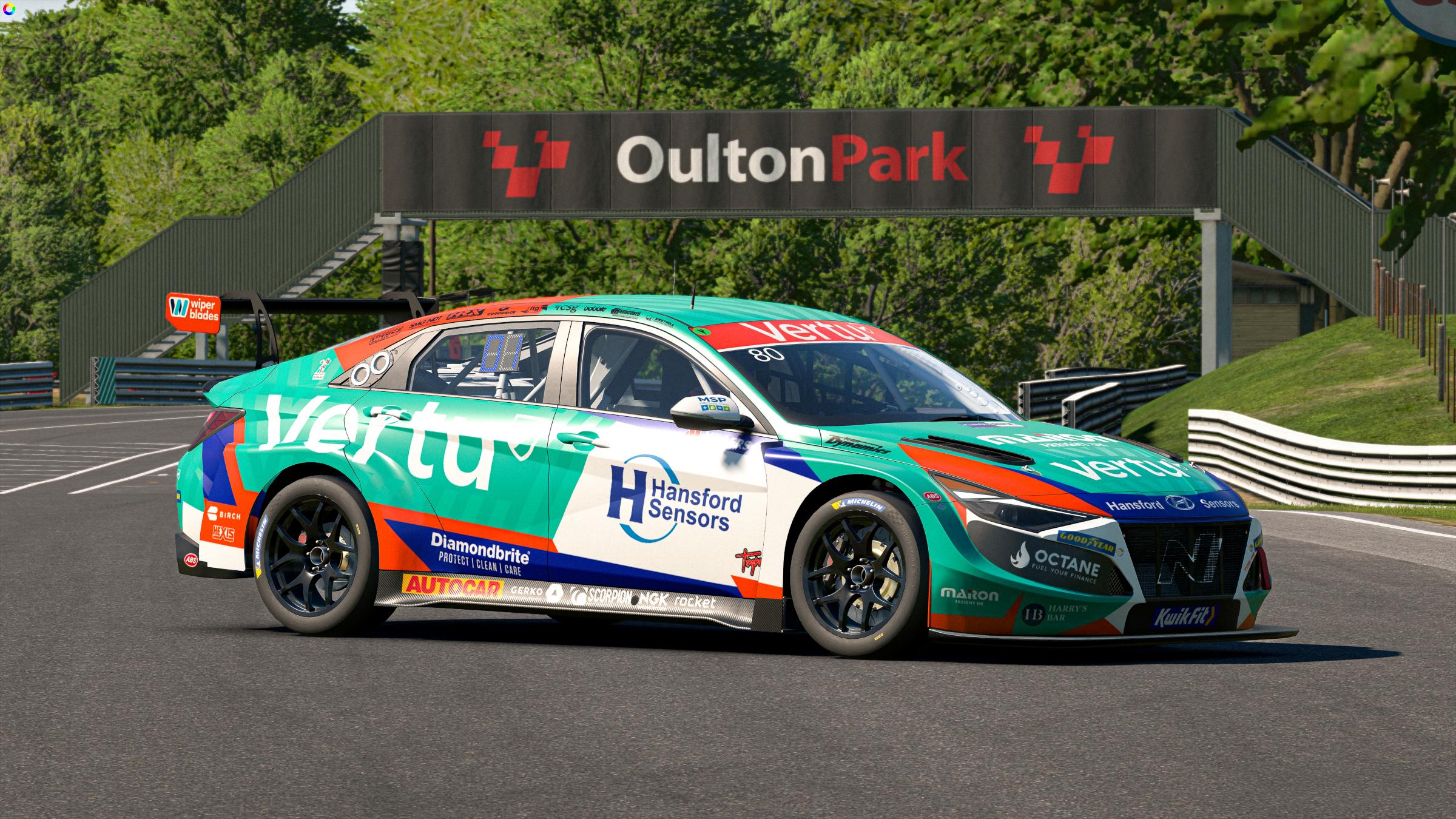 Preview of Tom Ingram #80 - Team VERTU - BTCC 2025 by Craig Salter