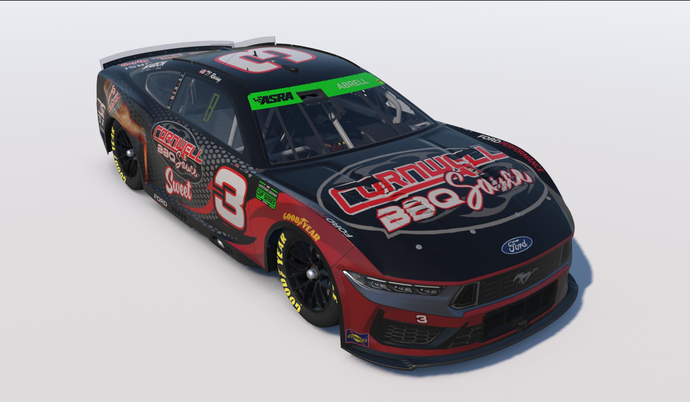 Preview of Cornwell BBQ Sauce Ford Mustang (ASRA Playoffs Edition) by Timothy Abrell