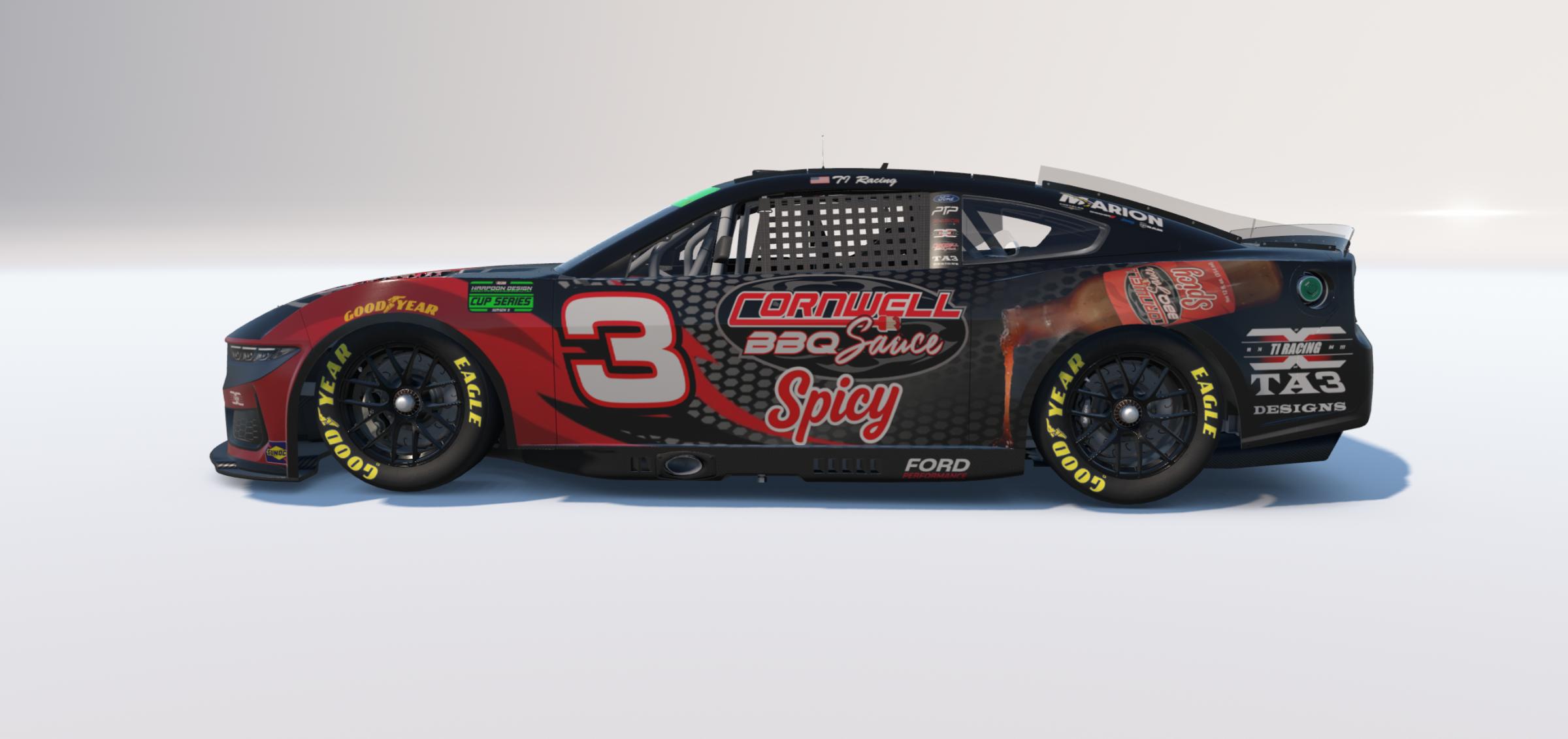 Preview of Cornwell BBQ Sauce Ford Mustang (ASRA Playoffs Edition) by Timothy Abrell