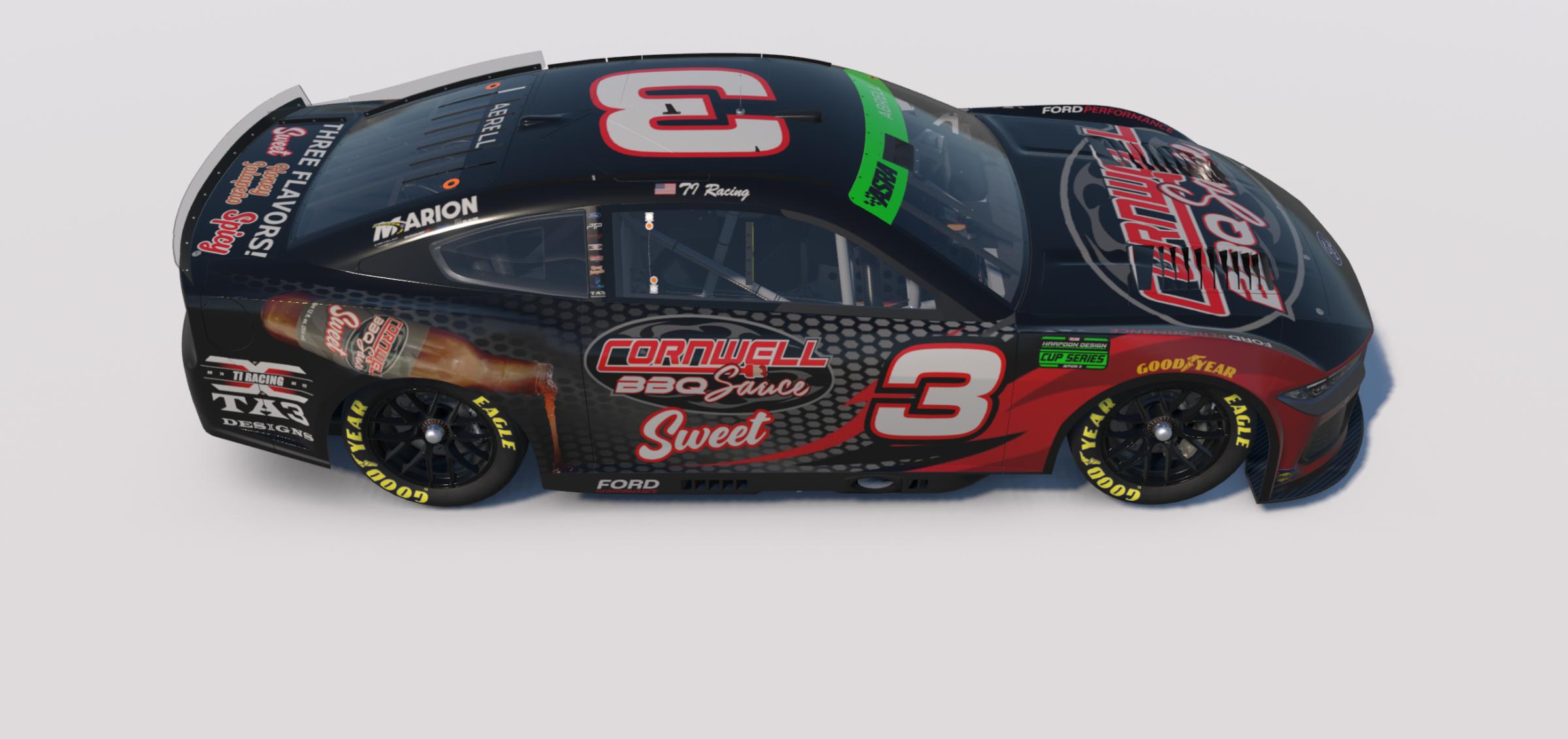 Preview of Cornwell BBQ Sauce Ford Mustang (ASRA Playoffs Edition) by Timothy Abrell