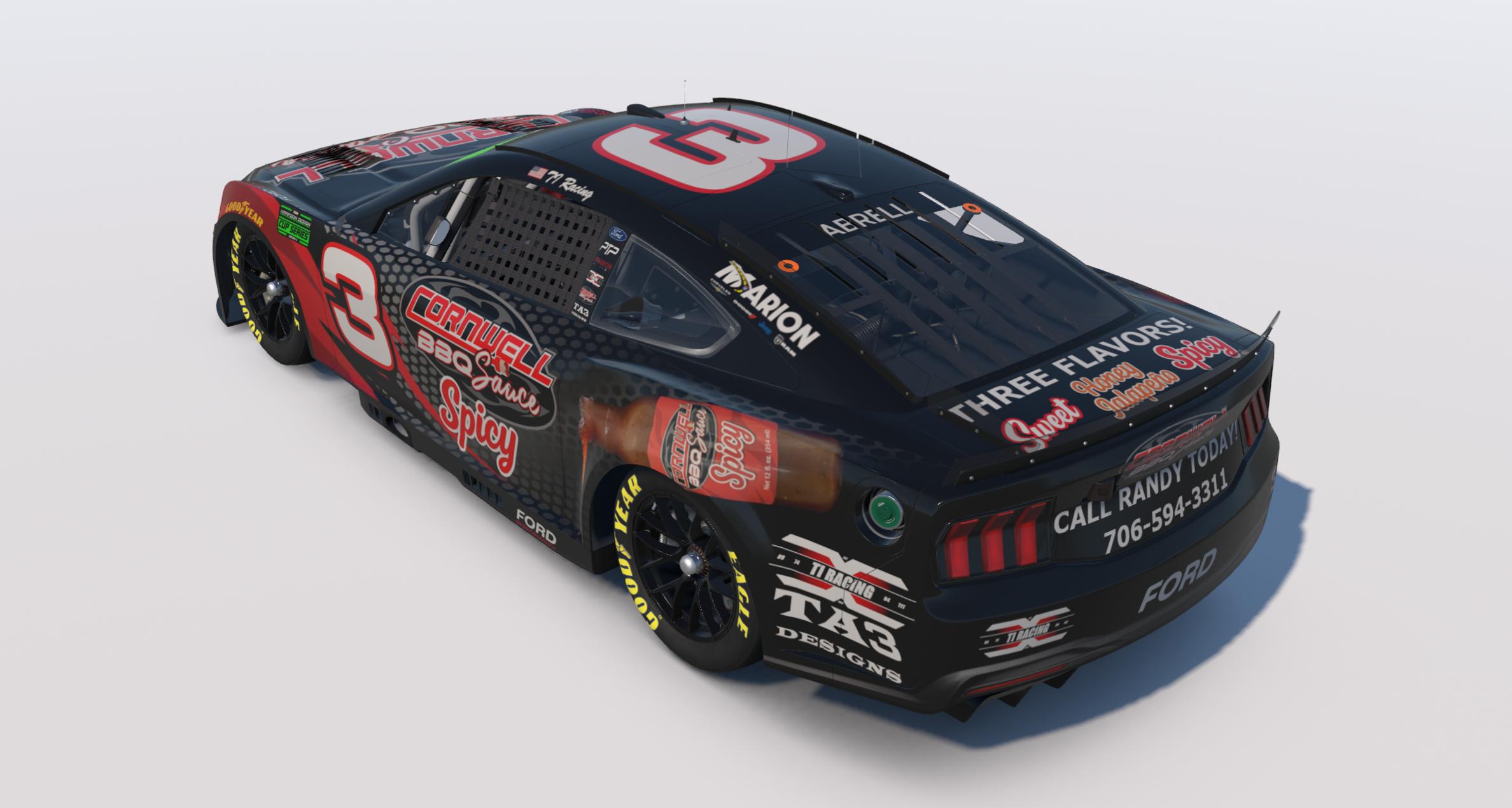 Preview of Cornwell BBQ Sauce Ford Mustang (ASRA Playoffs Edition) by Timothy Abrell