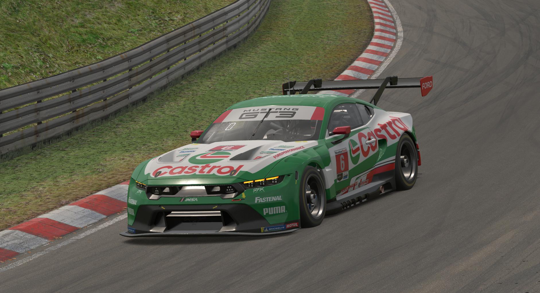 Preview of RFK Racing Ford Mustang GT Castrol Fictional by Joseph R Davis