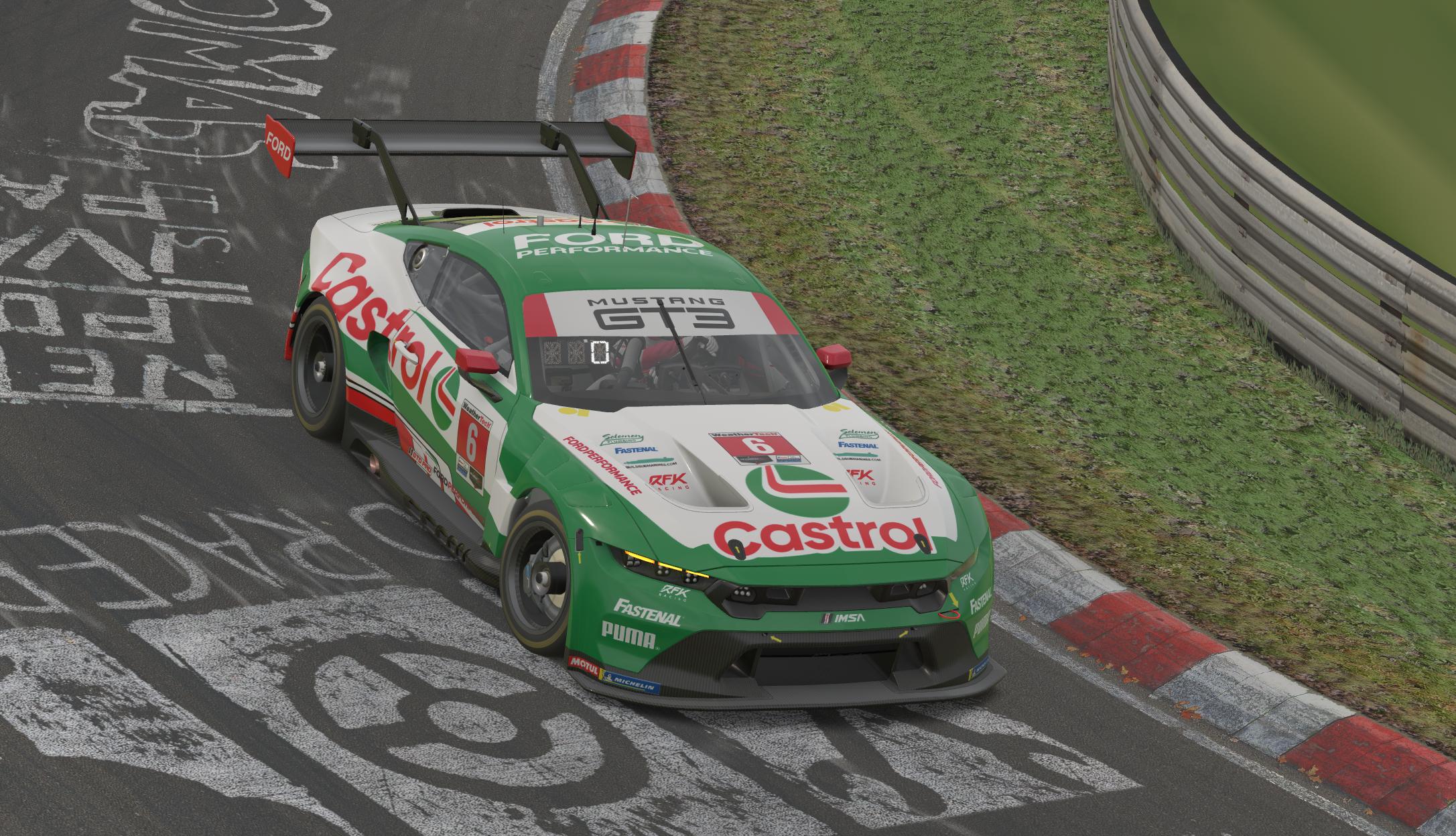 Preview of RFK Racing Ford Mustang GT Castrol Fictional by Joseph R Davis