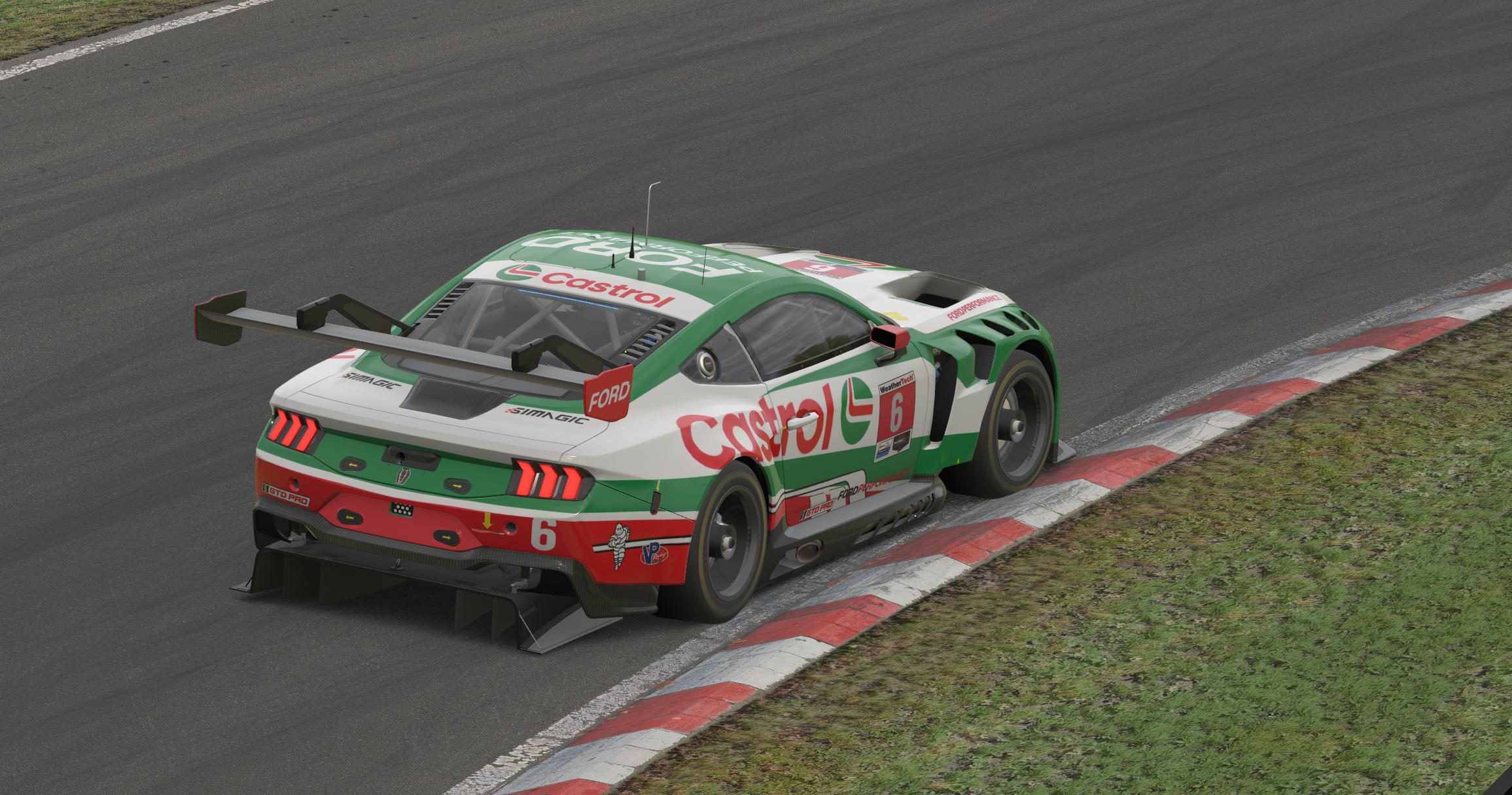 Preview of RFK Racing Ford Mustang GT Castrol Fictional by Joseph R Davis