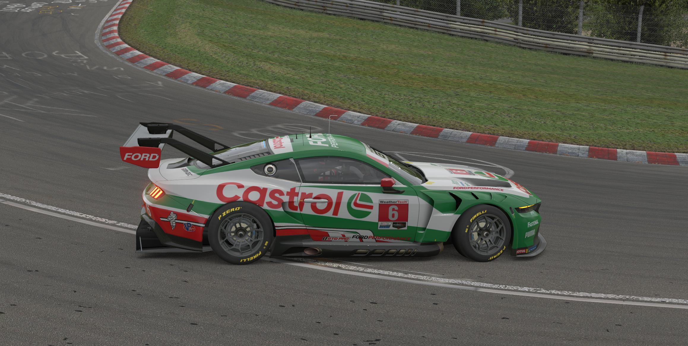 Preview of RFK Racing Ford Mustang GT Castrol Fictional by Joseph R Davis