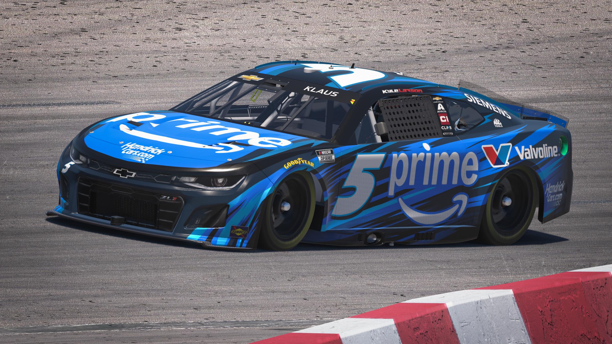 Preview of Kyle Larson Amazon Prime Fictional by Trevor Klaus