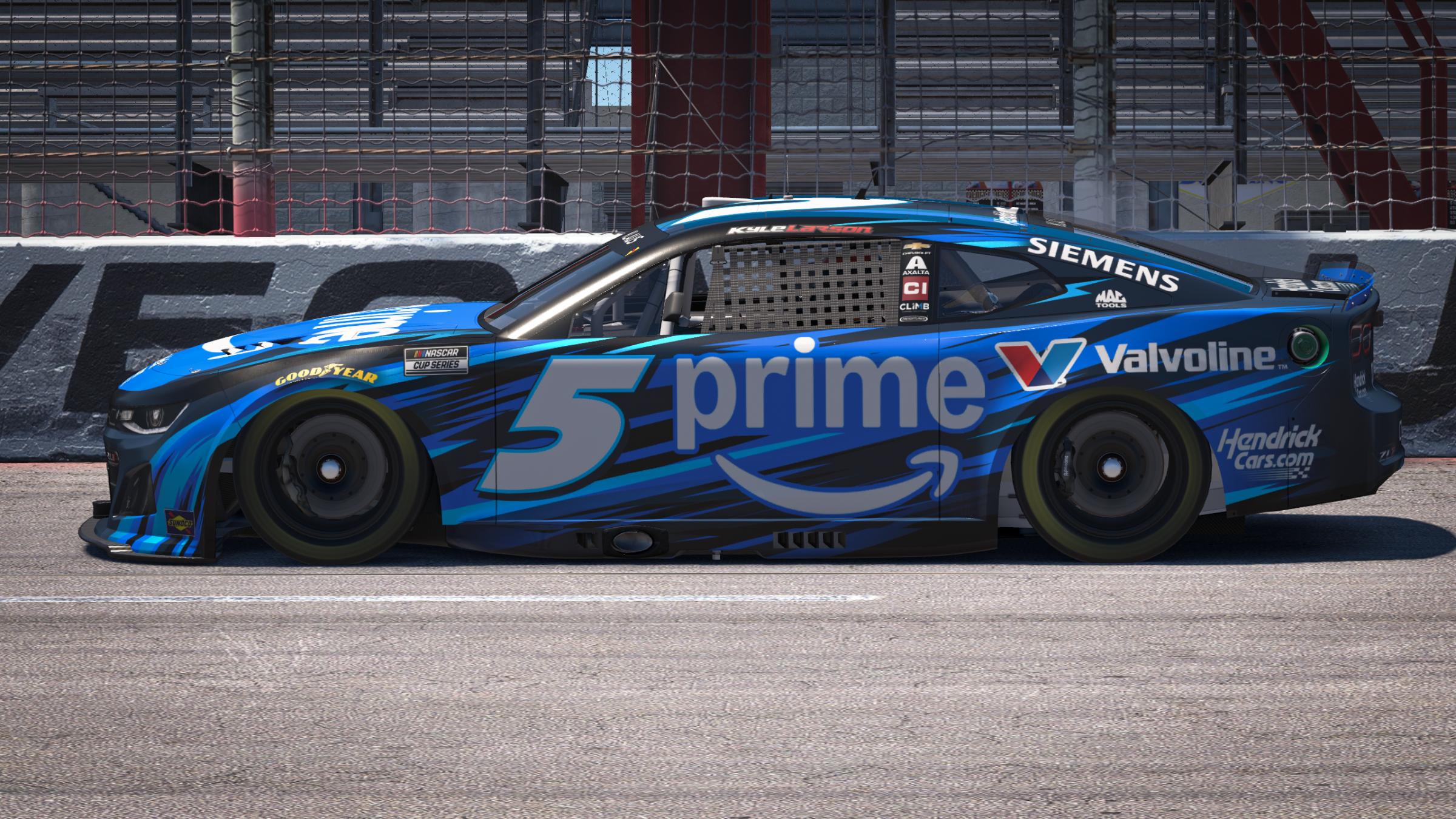 Preview of Kyle Larson Amazon Prime Fictional by Trevor Klaus