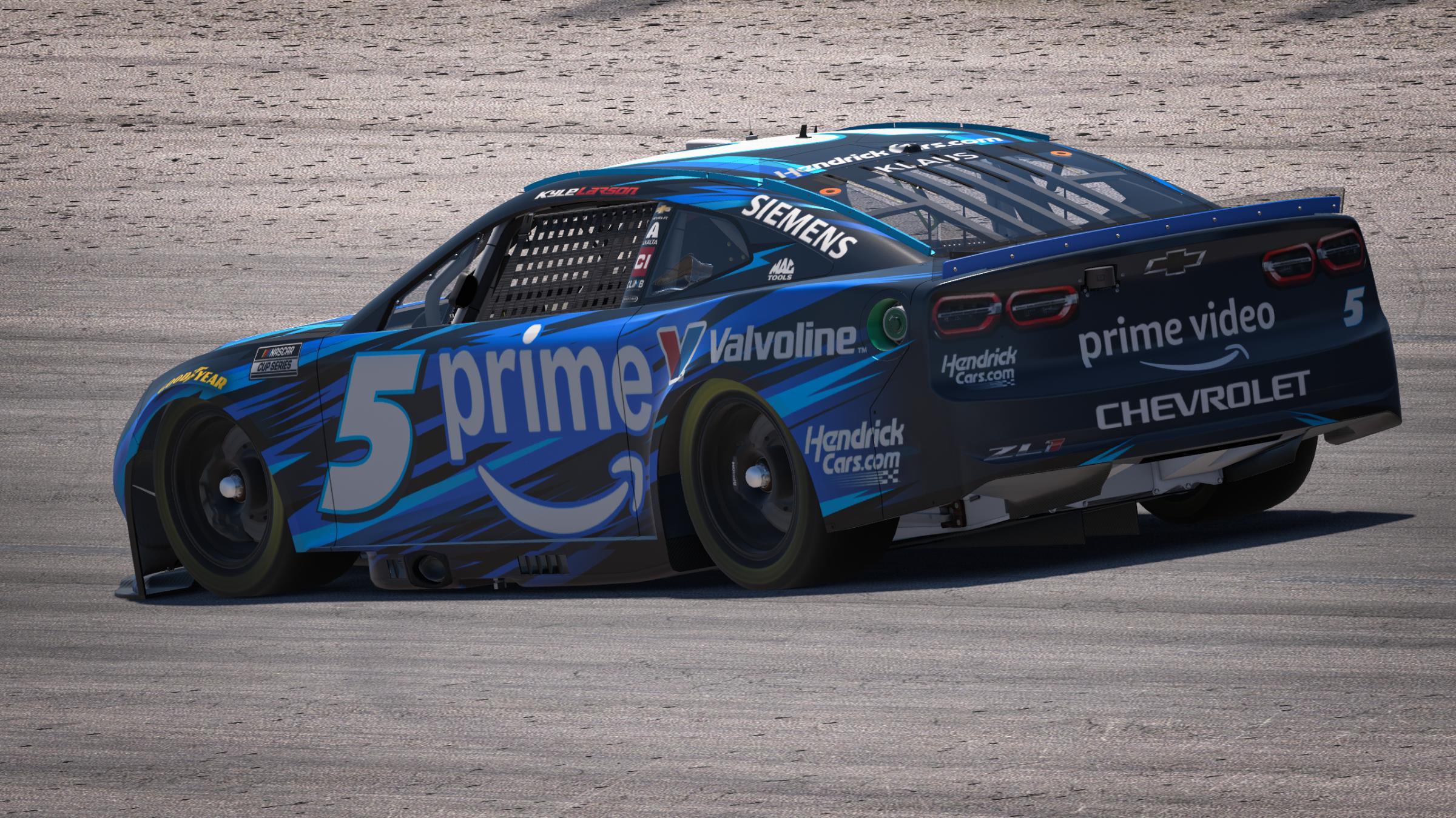 Preview of Kyle Larson Amazon Prime Fictional by Trevor Klaus