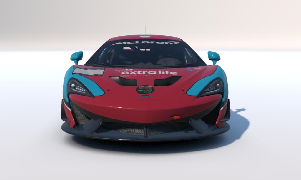 Preview of Childrens Miracle Network Hospitals ExtraLife McLaren GT4 by Aiden O'Neill