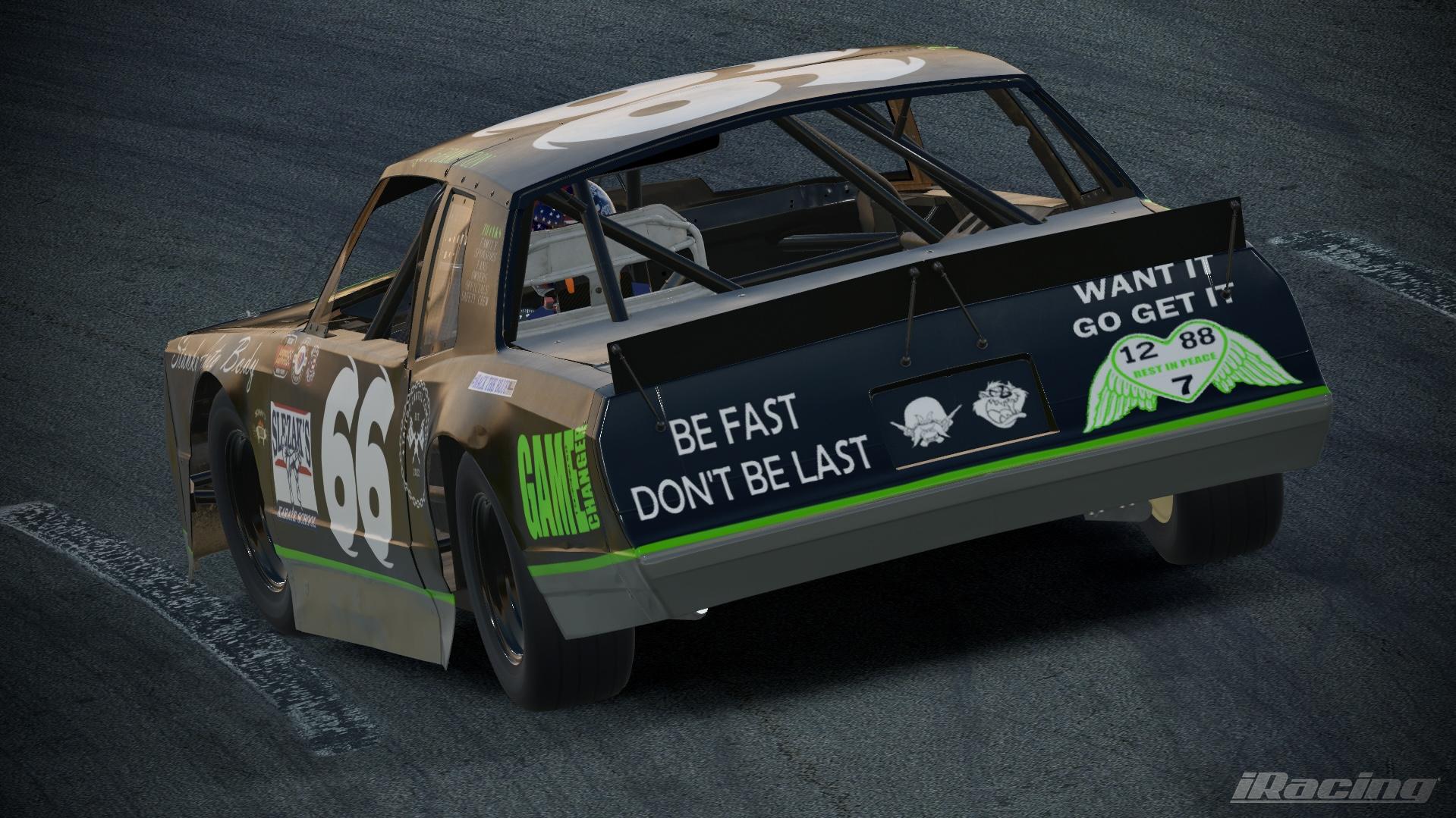 Preview of Scott Frampton 2025 Jennerstown Speedway Charger (Custom Number Casino M2 Street Stock) by Chase Hummel