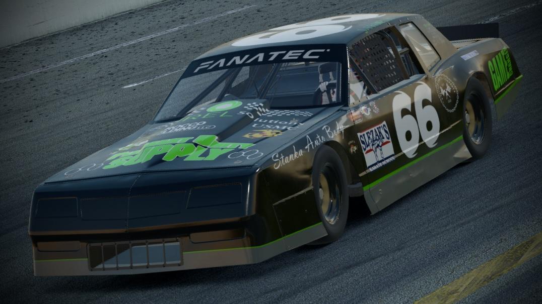 Preview of Scott Frampton 2025 Jennerstown Speedway Charger (Custom Number Casino M2 Street Stock) by Chase Hummel