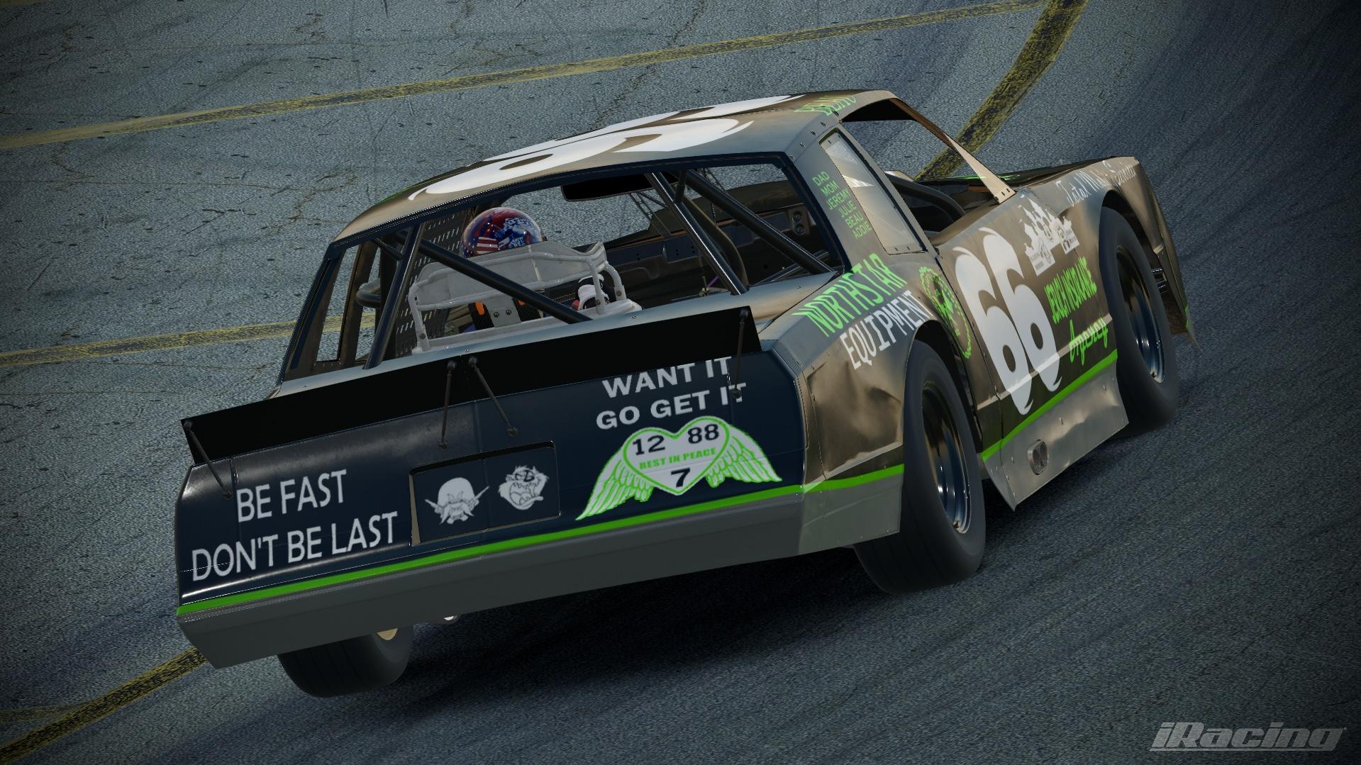Preview of Scott Frampton 2025 Jennerstown Speedway Charger (Custom Number Casino M2 Street Stock) by Chase Hummel