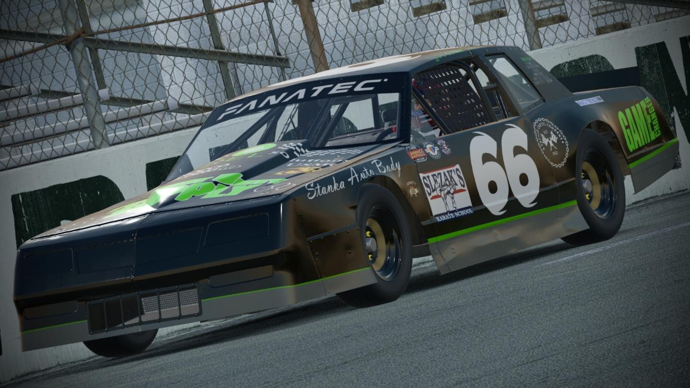 Preview of Scott Frampton 2025 Jennerstown Speedway Charger (Custom Number Casino M2 Street Stock) by Chase Hummel