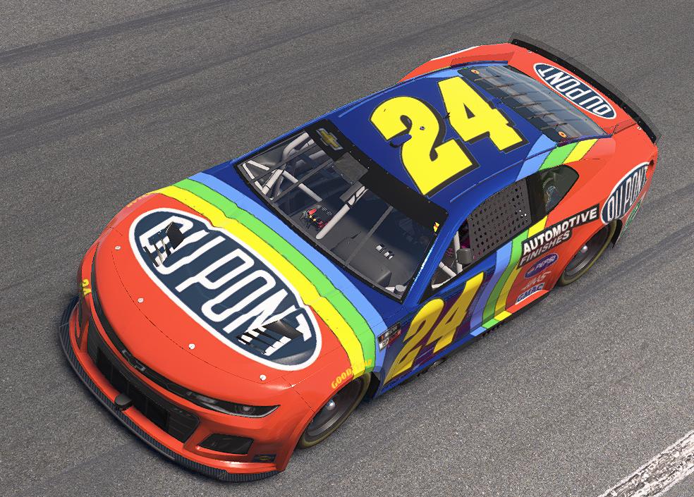 Preview of Throwback 1998 Jeff Gordon 24 by Nick Passmore