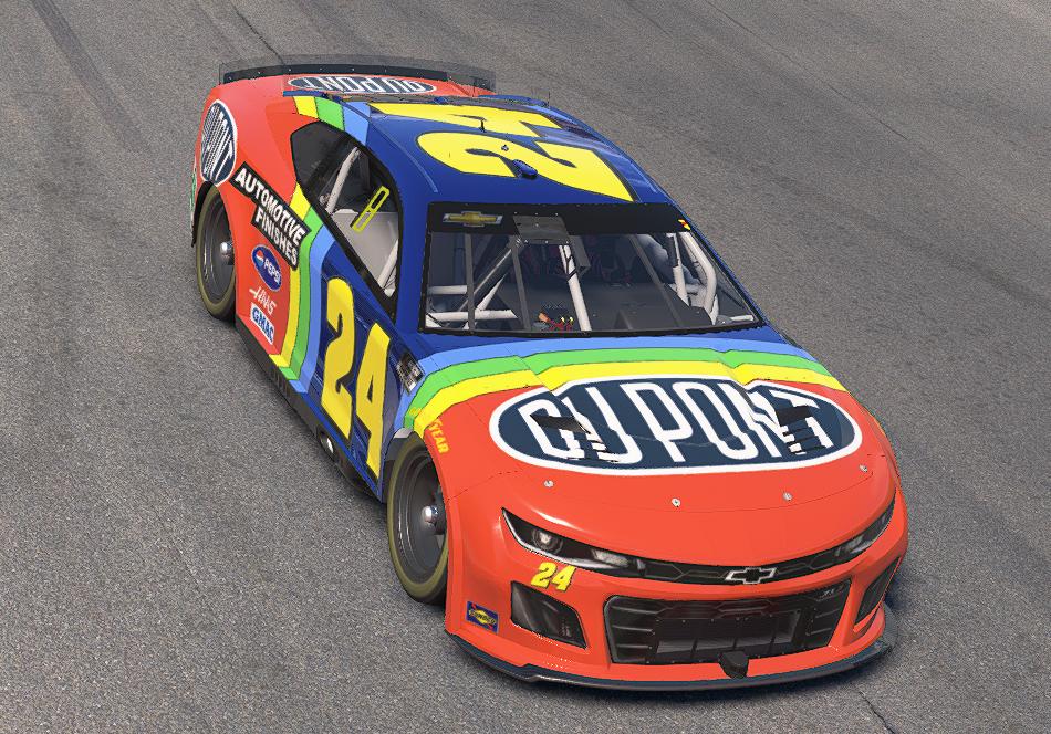 Preview of Throwback 1998 Jeff Gordon 24 by Nick Passmore