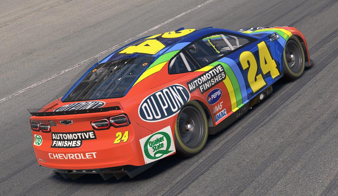 Preview of Throwback 1998 Jeff Gordon 24 by Nick Passmore