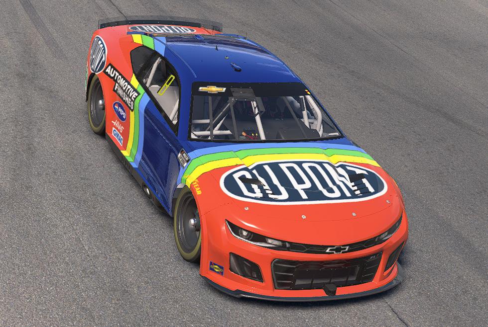 Preview of Throwback 1998 Jeff Gordon No Number by Nick Passmore