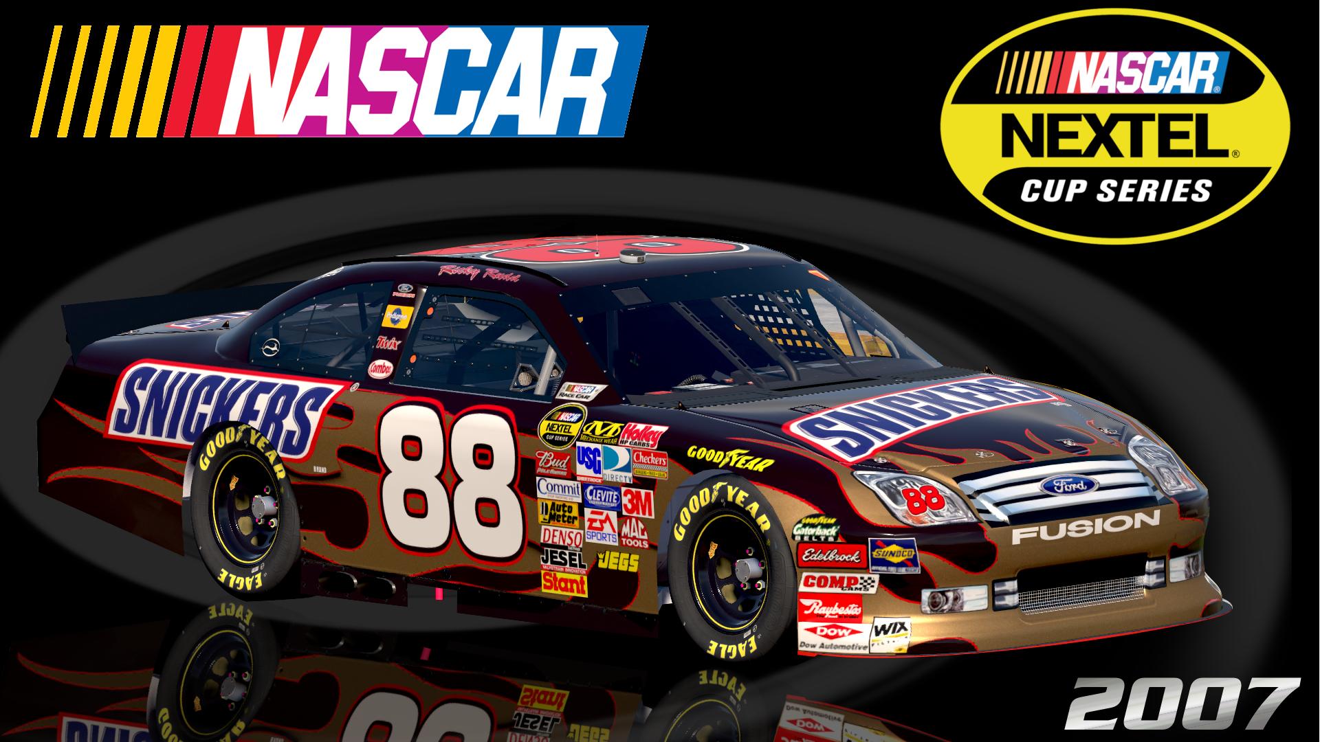 #88 Ricky Rudd 2007 Snickers Ford Fusion COT by Christian Budd ...