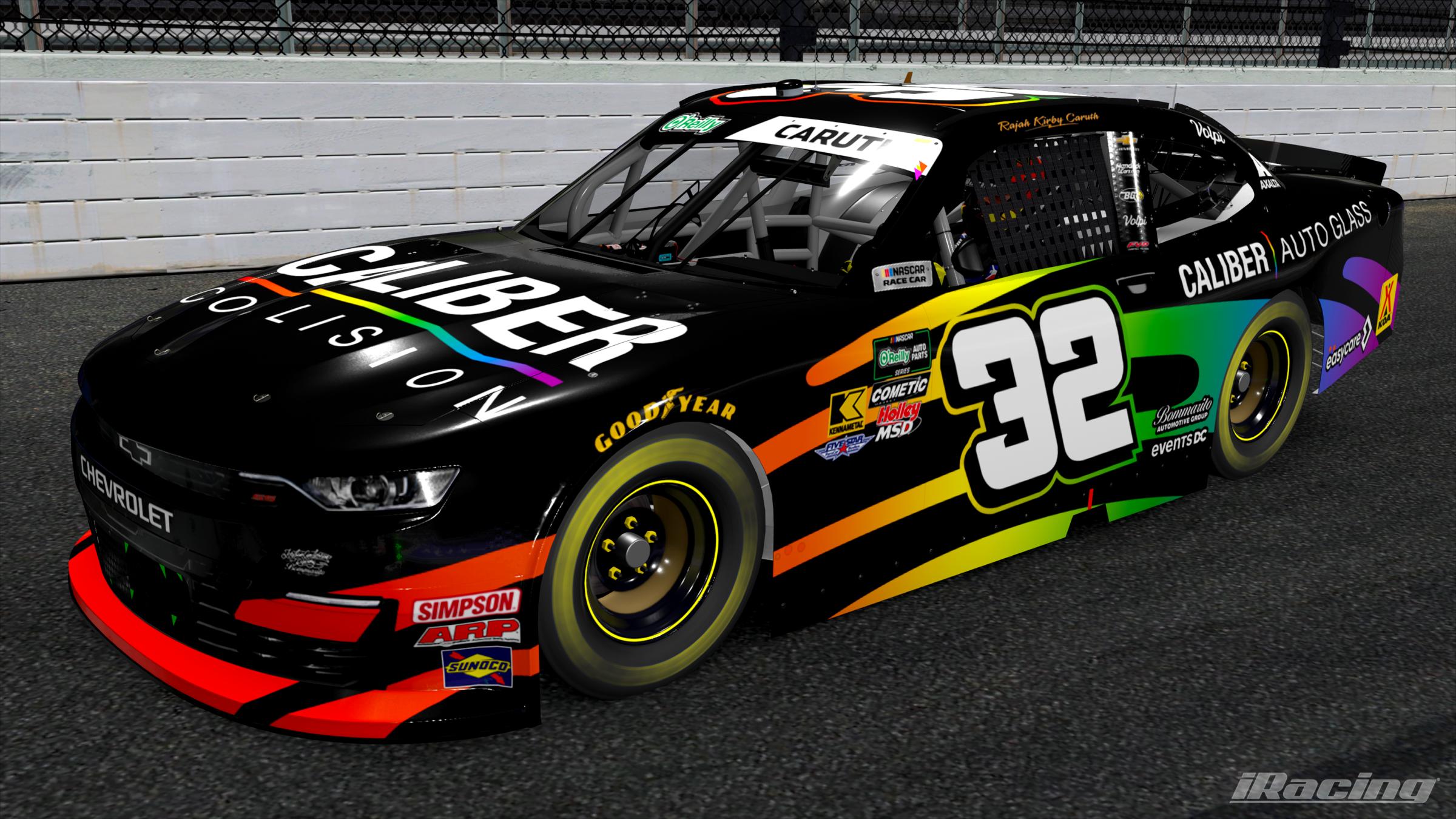 Preview of #32 Caliber Auto Body / Rajah Caruth Concept by Vincent Giacalone