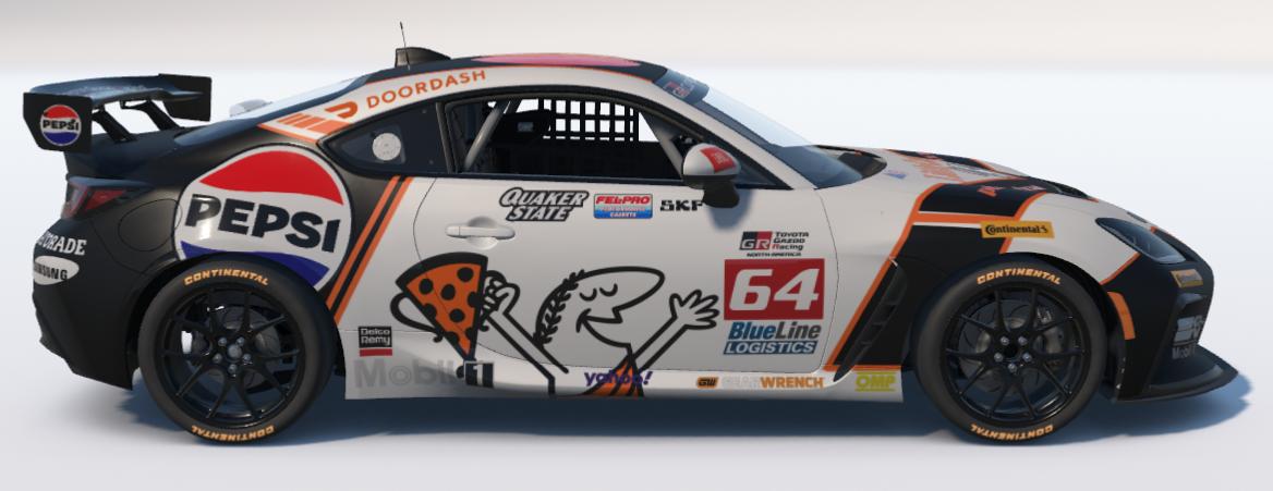 Preview of Little Caesars Pizza/Pepsi Toyota GR86 by Ronald Lawson2
