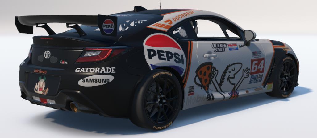 Preview of Little Caesars Pizza/Pepsi Toyota GR86 by Ronald Lawson2