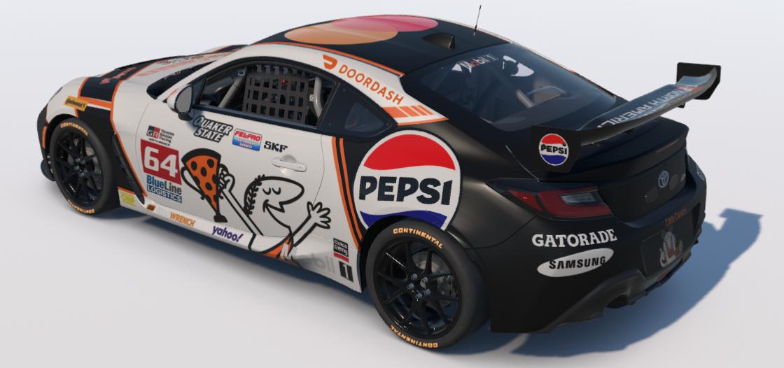 Preview of Little Caesars Pizza/Pepsi Toyota GR86 by Ronald Lawson2