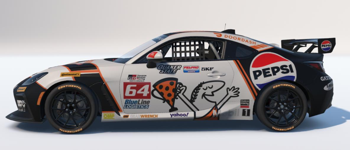 Preview of Little Caesars Pizza/Pepsi Toyota GR86 by Ronald Lawson2