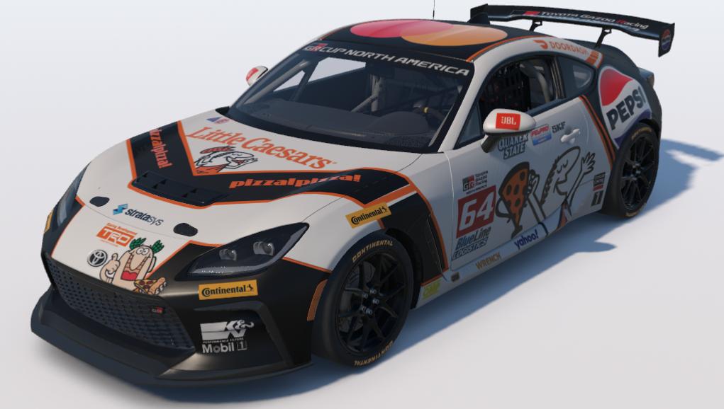 Preview of Little Caesars Pizza/Pepsi Toyota GR86 by Ronald Lawson2