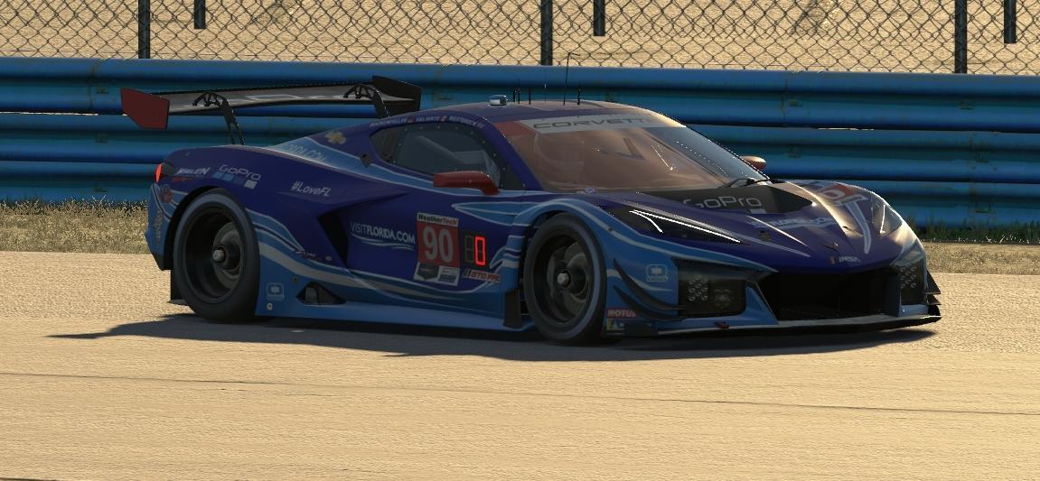 Preview of #90 VisitFLORIDA.COM Corvette Z06 GT3.R Replica by Jaedon W.S L.