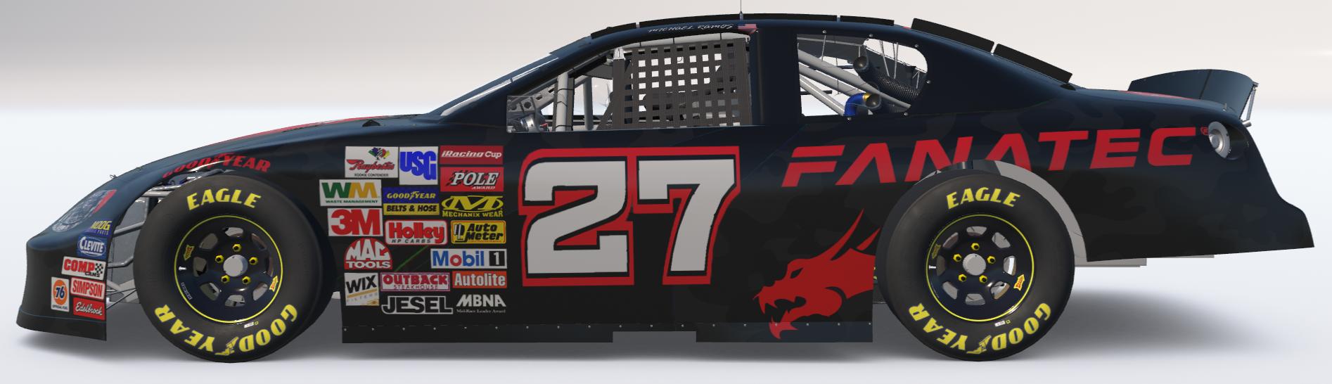 Preview of MSI/Fanatec Gen 4 Monte Carlo (SS) - Michael Ramos #27 by Marshall Crocker Jr